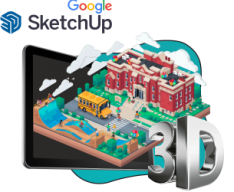 Google SketchUp - Школа программирования для детей, компьютерные курсы для школьников, начинающих и подростков - KIBERone г. Челябинск