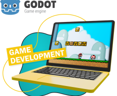 Godot.  Основа создания легендарных игр - КИБЕРшкола программирования для детей, компьютерные курсы для школьников, начинающих и подростков - KIBERone г. Челябинск