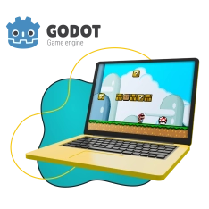 Godot. Основа создания легендарных игр - КИБЕРшкола программирования для детей, компьютерные курсы для школьников, начинающих и подростков - KIBERone г. Челябинск