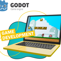 Godot.  Основа создания легендарных игр - КИБЕРшкола программирования для детей, компьютерные курсы для школьников, начинающих и подростков - KIBERone г. Челябинск