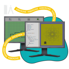 Исполнители чертежник и черепашка - КИБЕРшкола программирования для детей, компьютерные курсы для школьников, начинающих и подростков - KIBERone г. Челябинск