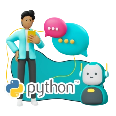Умный чат-бот на Python на Telegram - КИБЕРшкола программирования для детей, компьютерные курсы для школьников, начинающих и подростков - KIBERone г. Челябинск