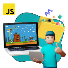 Программирование на JavaScript. Учимся создавать игры! - КИБЕРшкола программирования для детей, компьютерные курсы для школьников, начинающих и подростков - KIBERone г. Челябинск