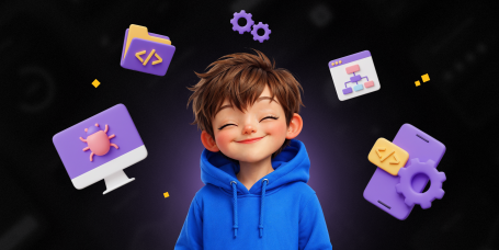 Идеальный сайт с нуля: код, дизайн и AI-помощник - КИБЕРшкола программирования для детей, компьютерные курсы для школьников, начинающих и подростков - KIBERone г. Челябинск